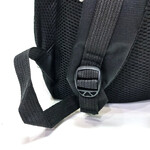 Mochila Flb Portanotebook Pin Rojo 18 2988 Negra Imperm.